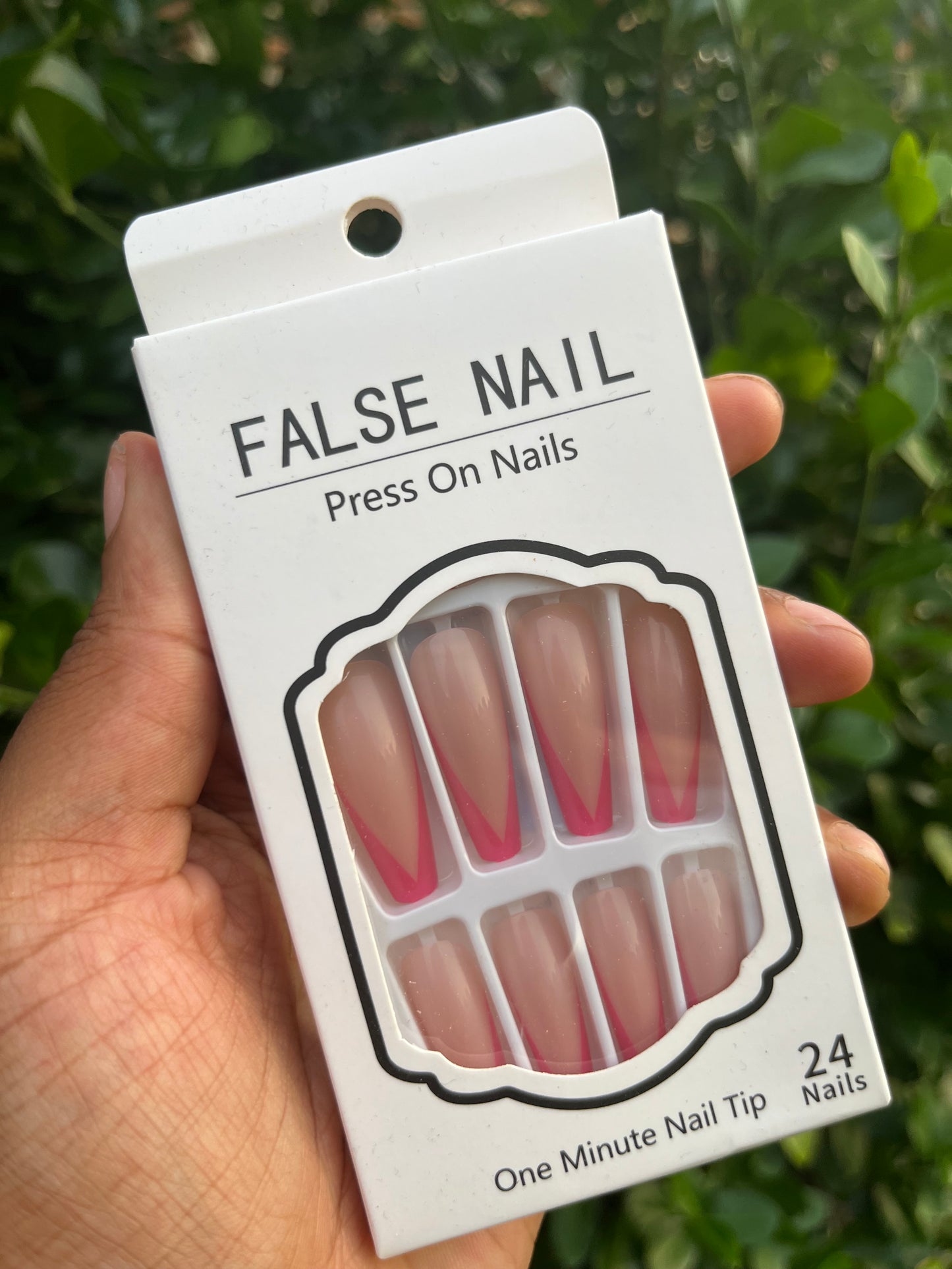 Flamingo Tip Press-Ons (Long)
