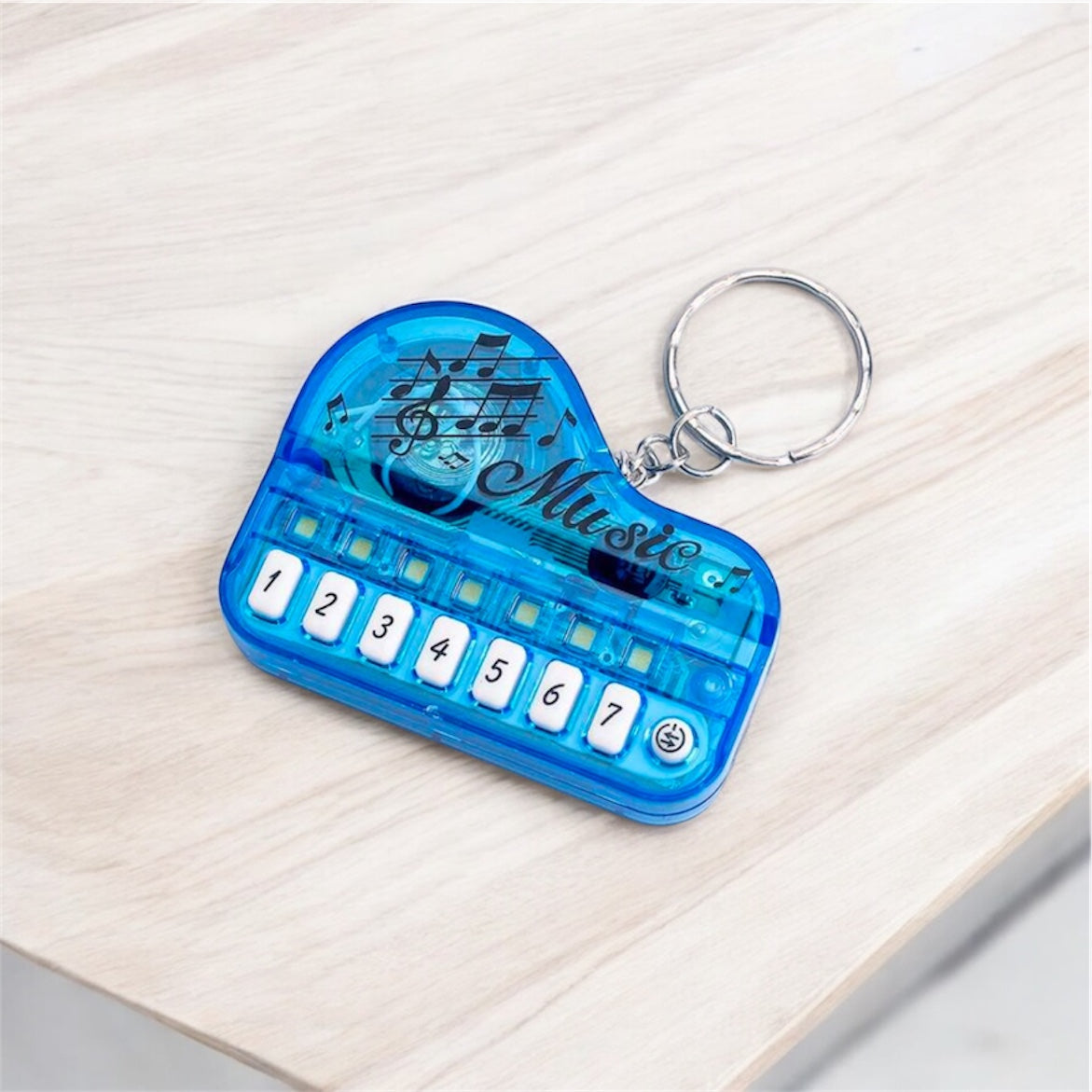 Mini Electronic Piano Keychain
