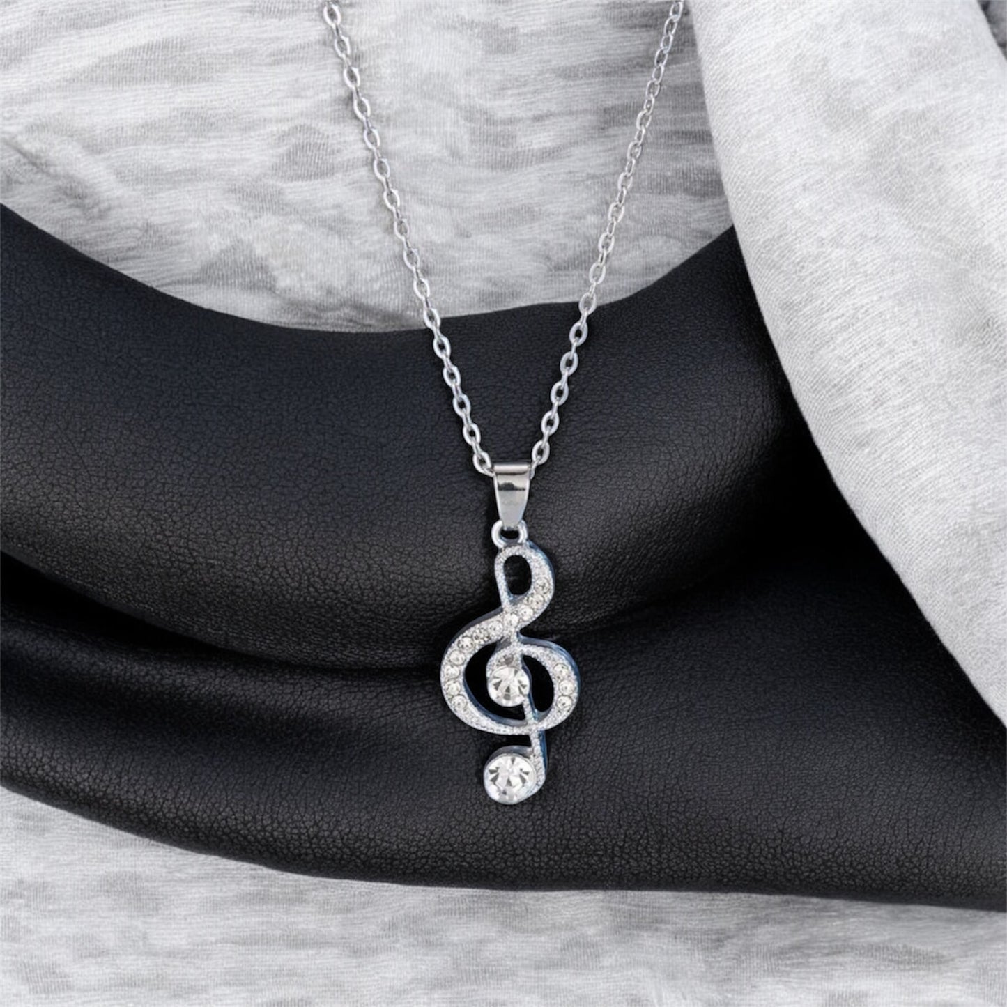 Music Note Necklace