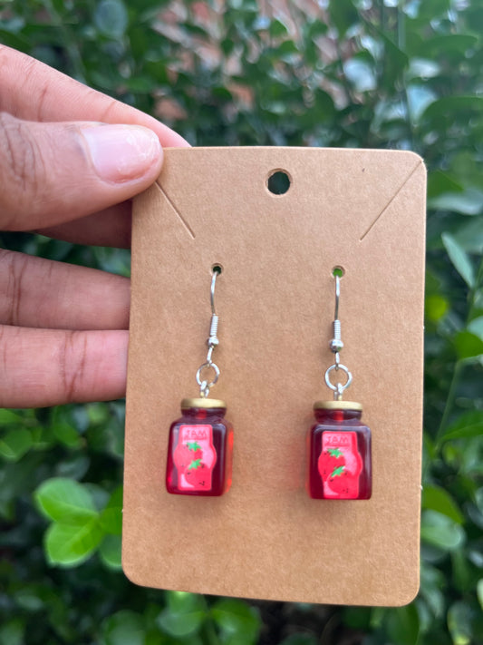 Strawberry Jam Earrings