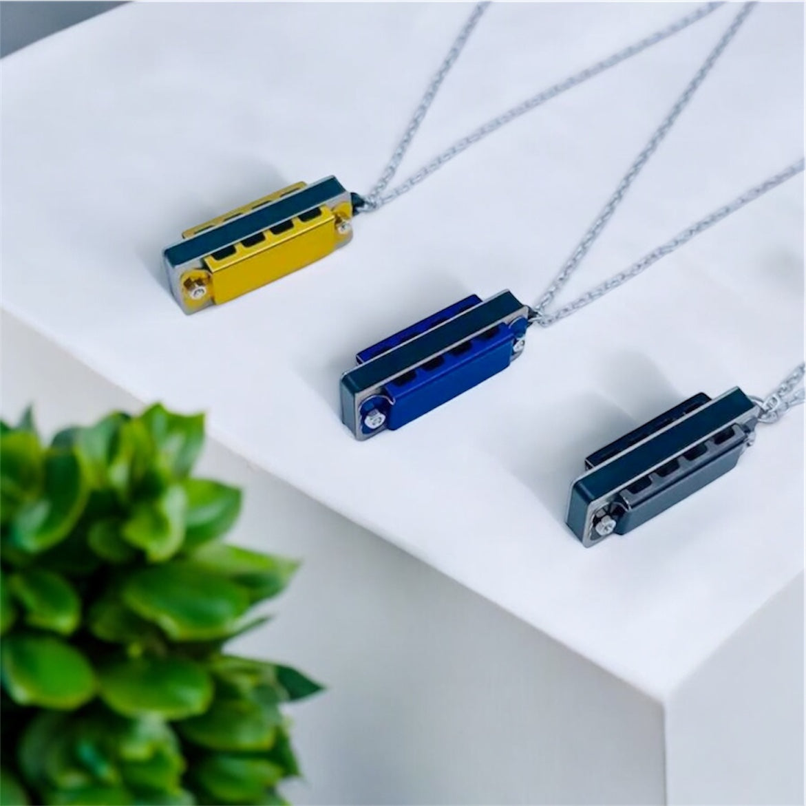 Mini Harmonica Necklace